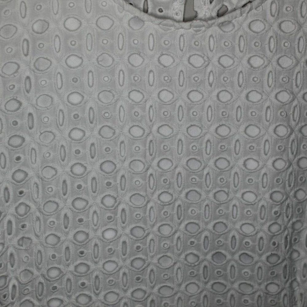 Lane Bryant Eyelet Midi Fit & Flare Dress H10673 - Picture 3 of 12